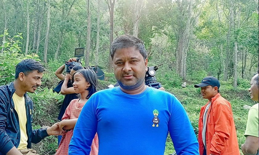 लमजुङमा  फिल्म ‘सतीदेवी’ को छायाङ्कन हुदै
