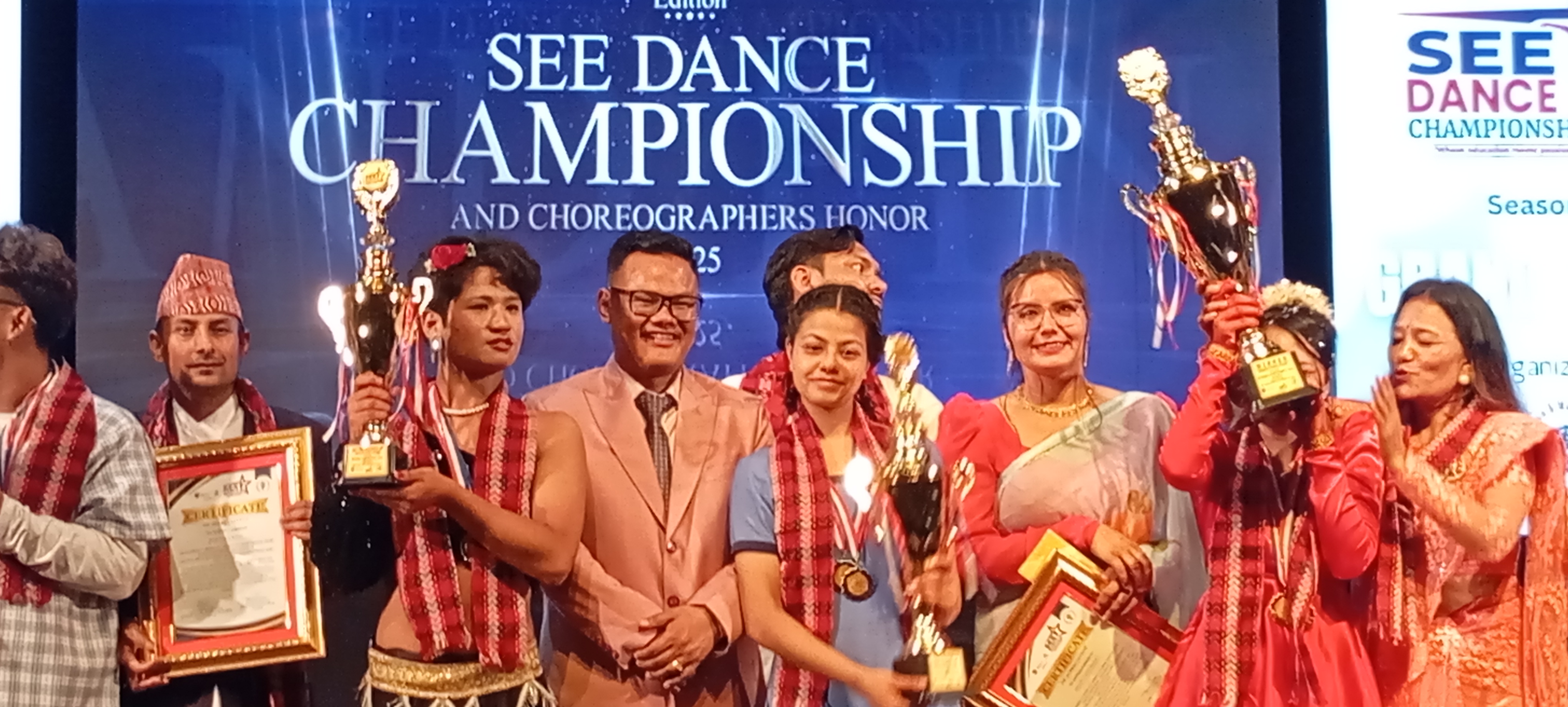 शिवानीले जितन् छैटौँ एसइई डान्स च्याम्पियनसिपको उपाधि