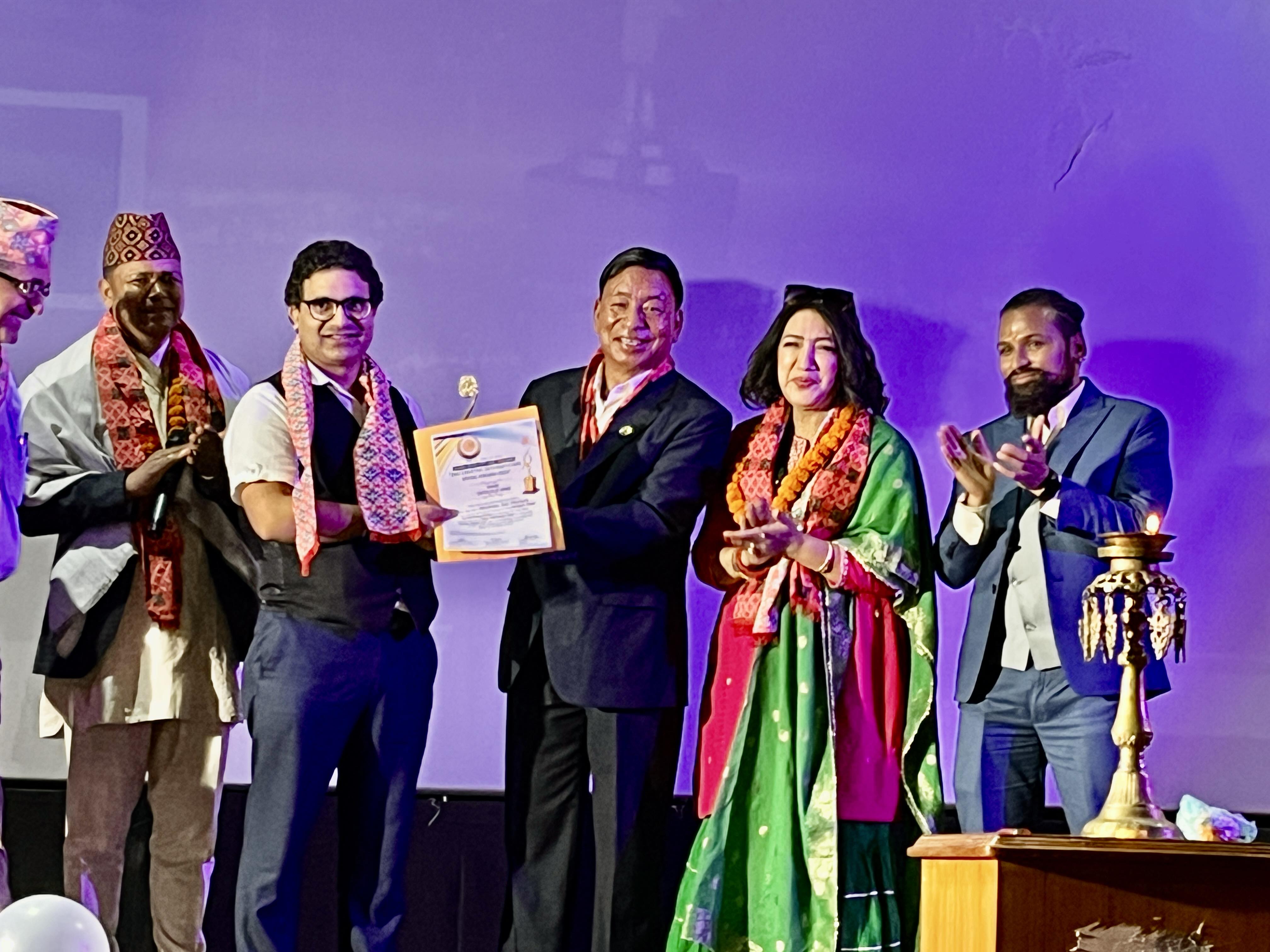 क्रिएटिभ अन्तर्राष्ट्रिय म्युजिक अवार्ड २०२५ भव्य र सभ्य रुपमा सम्पन्न