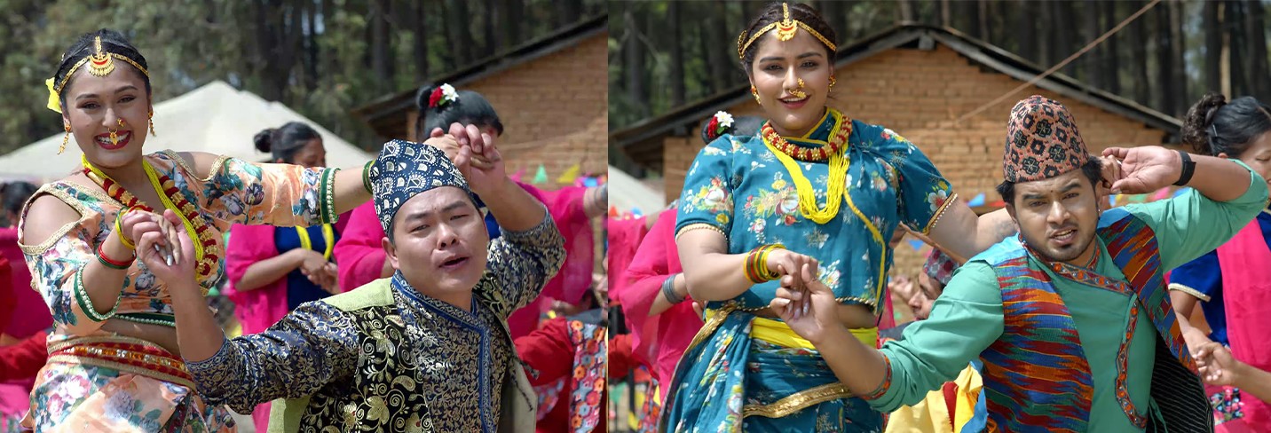 ‘हामी तीन भाई’को गीत रिलिज