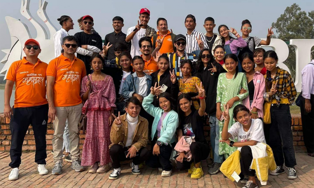 ‘महापुरुष’ टिम नेपालगन्ज, दाङ, बुटवल हुँदै पुगे लुम्बिनी