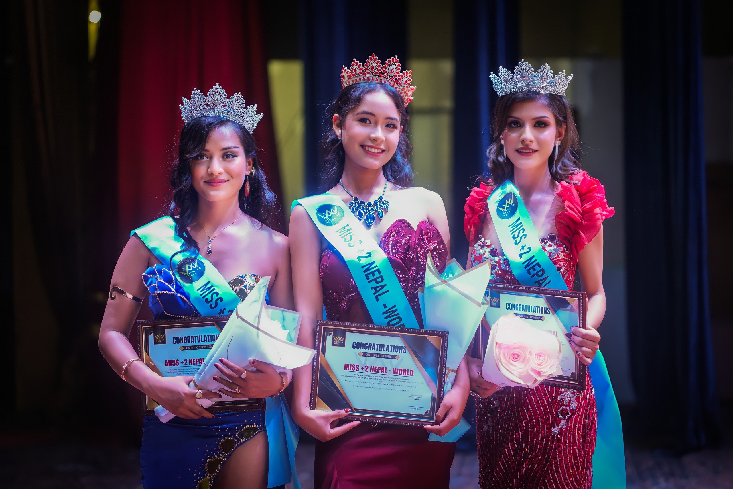 ‘मिस प्लस टू इन्टरनेसनल’मा तीन विजेता