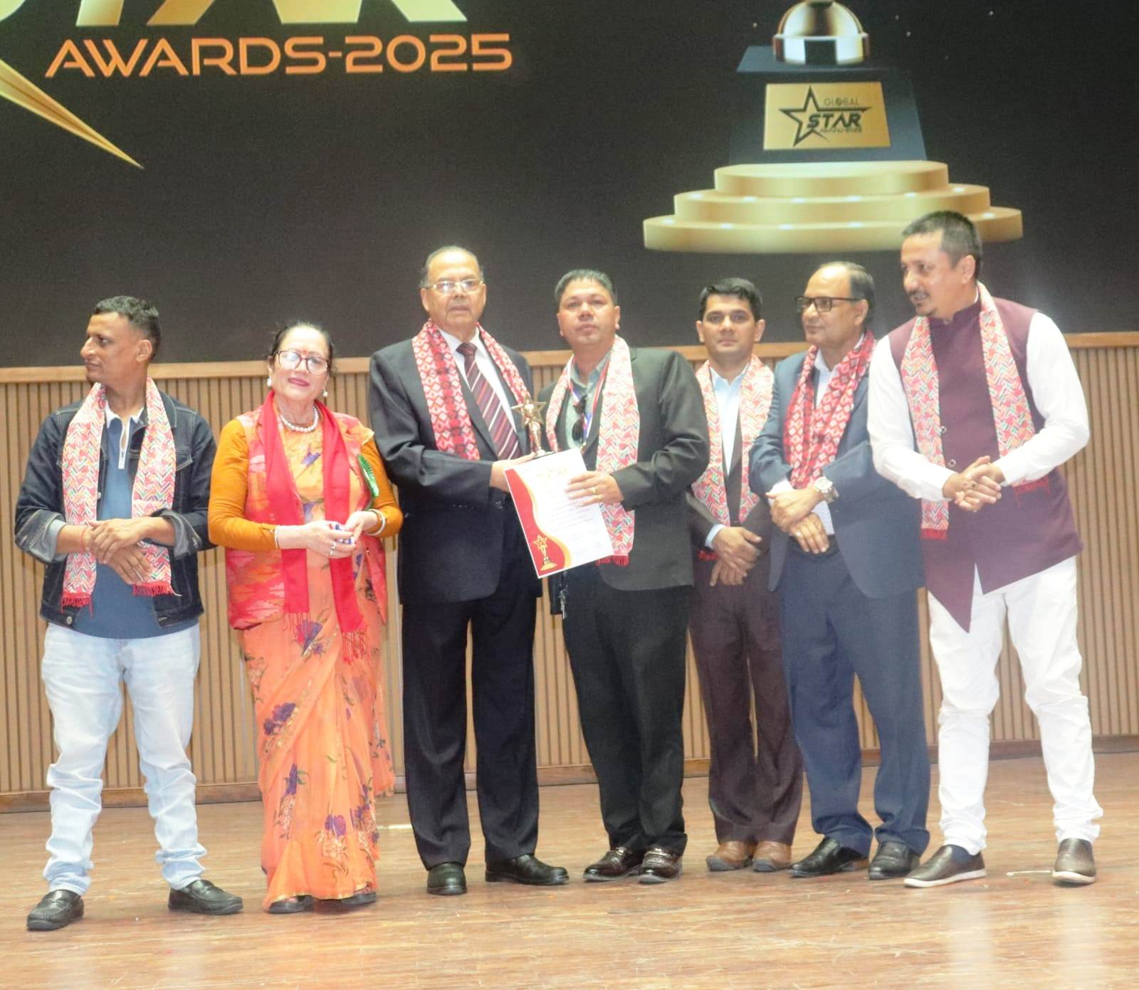 ‘ग्लोबल स्टार अवार्ड २०२५’ सम्पन्न
