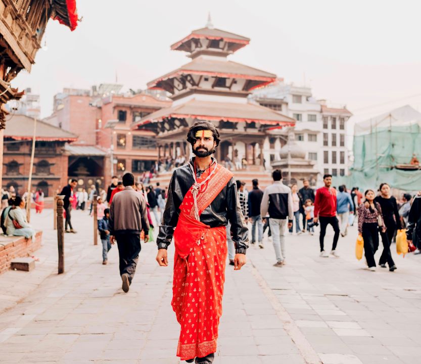 चलचित्र ‘डोरी’को प्रदर्शन पूर्व अभिनेता कुशवाहाको अनौठो प्रचार गतिविधि