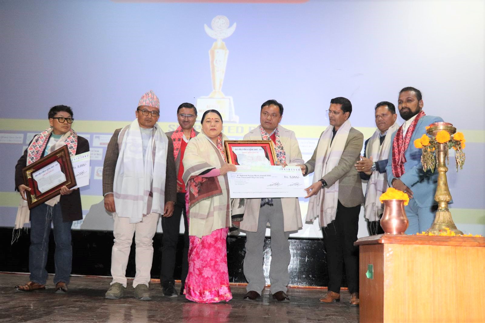 चौथो राष्ट्रिय एक्टिभ म्युजिक अवार्ड–२०८२ सम्पन्न