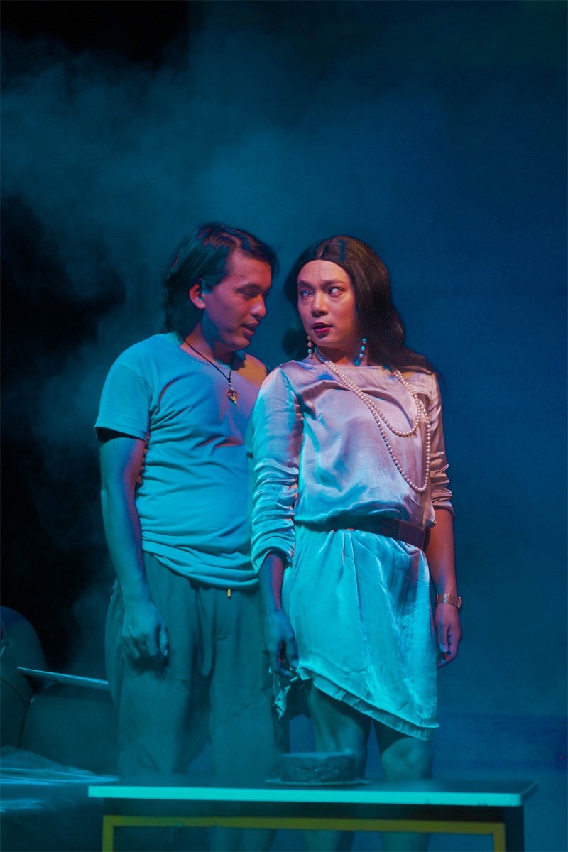 मण्डलामा ‘चन्द्रलाई कसले मार्‍यो’ मञ्चन