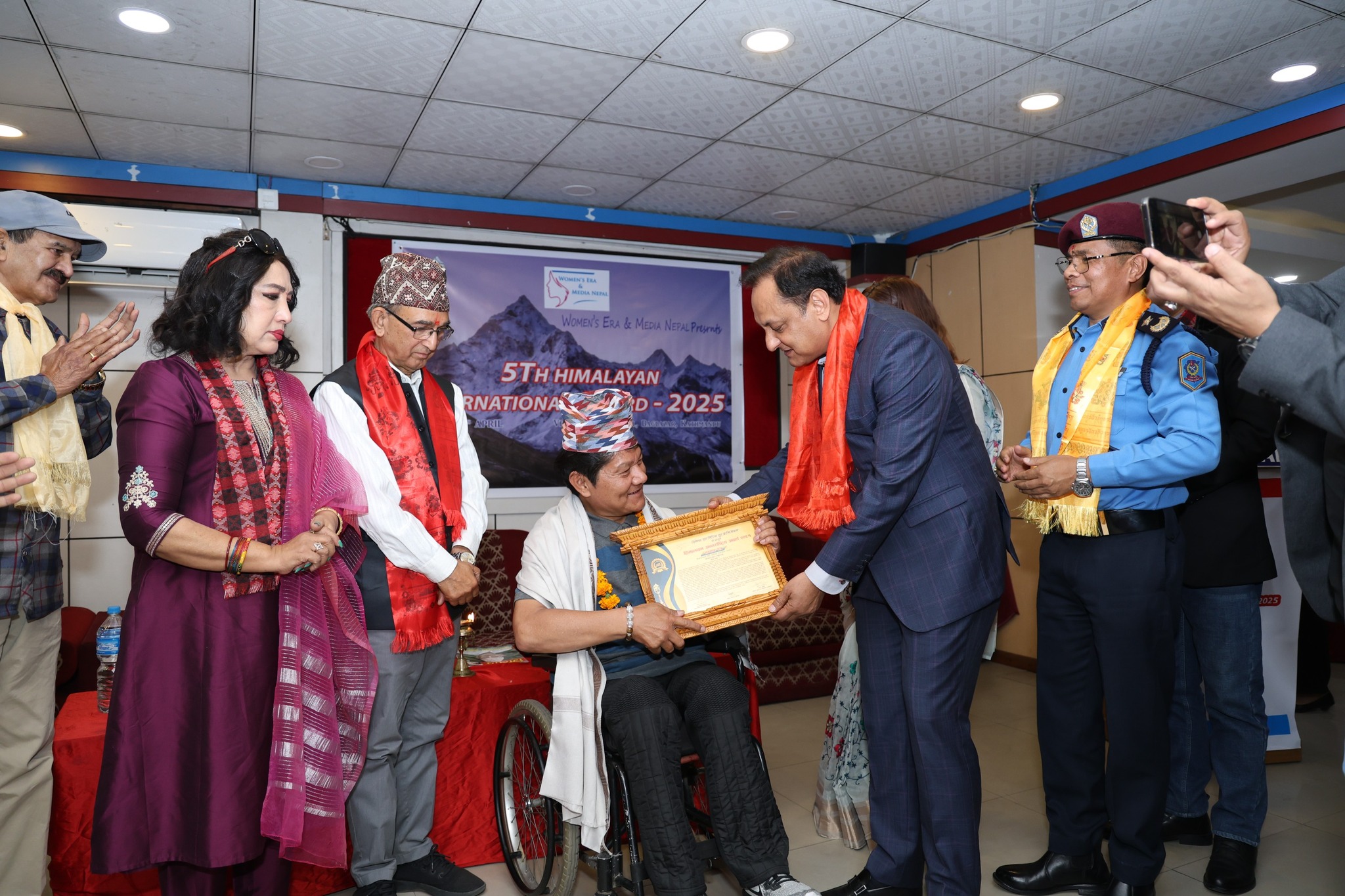हिमालयन अन्तर्राष्ट्रिय अवार्डको पाँचौं संस्करण सम्पन्न