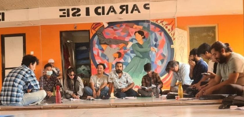 नाटक ‘ह राम पण्डित’  शिल्पी थिएटरमा मञ्चन हुँदै