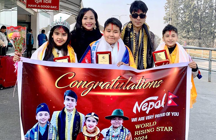 ‘वर्ल्ड राइजिङ स्टार २०२४’मा नेपाली प्रतियोगी लोयाङ शेर्पालाई शीर्ष उपाधि