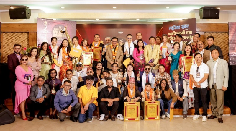 ‘१३औँ म्यूजिकखबर म्यूजिक अवार्ड’  सम्पन्न