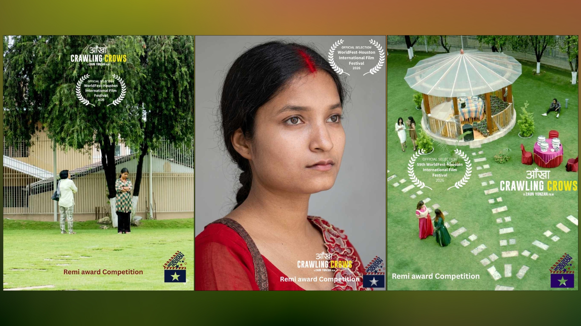 'आँखा' ह्युस्टनको 'रेमी अवार्ड'का लागि मनोनित