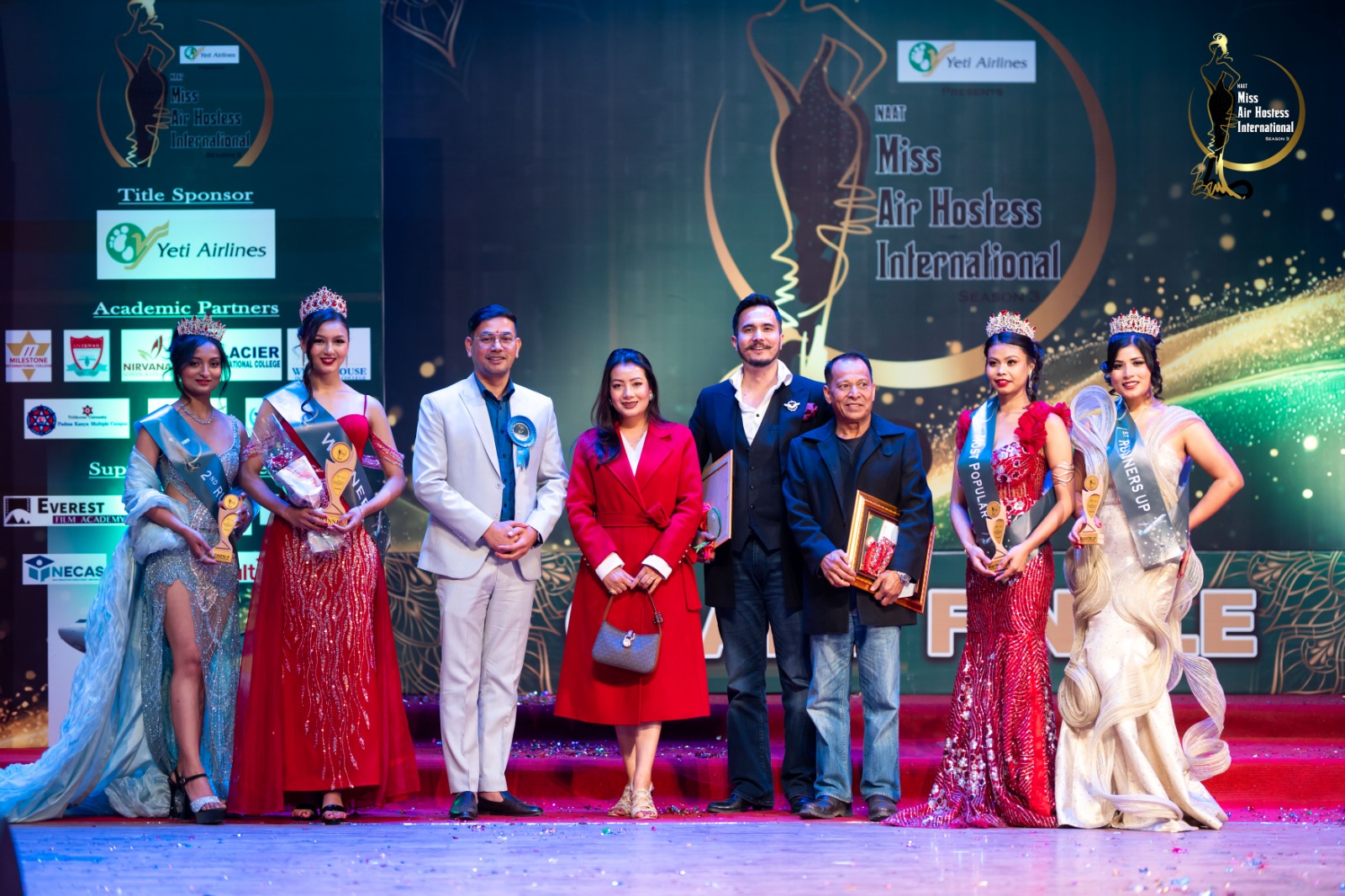 मिस एअर होस्टेस सिजन–३ को उपाधि रितिका सुनारलाई