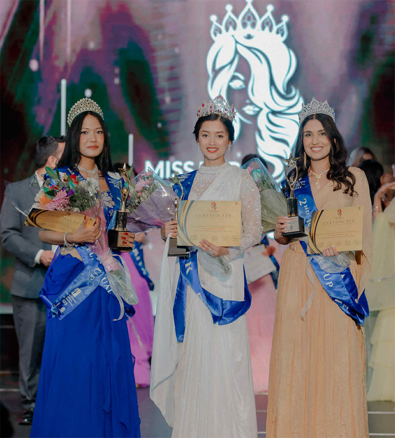 ‘मिस नेपाल नर्थ अमेरिका २०२५’को उपाधि दीया श्रेष्ठले जिते